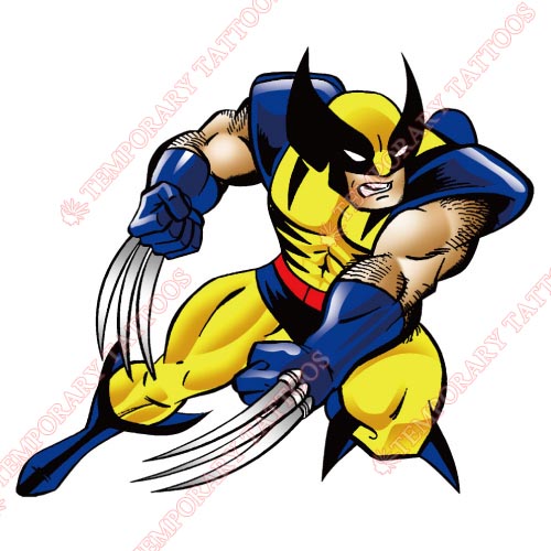 Wolverine Customize Temporary Tattoos Stickers NO.354